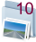 Panorama besteht aus 10 Einzelbildern